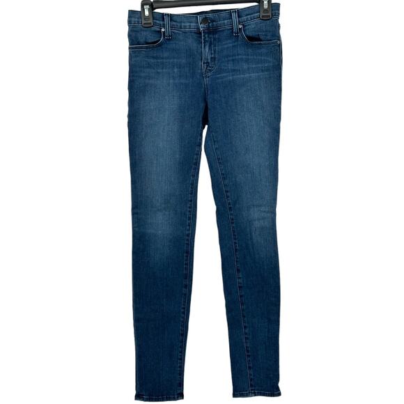 J Brand Denim - J Brand Jeans Womens 26 Dark Wash Mood Super Skinny Cotton Stretch Denim Y2K USA